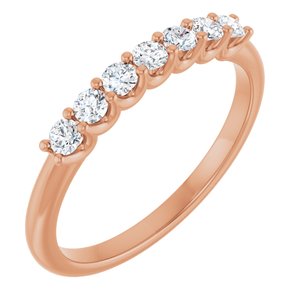 Eternity And Anniversary Bands | Seven-Stone Anniversary Band